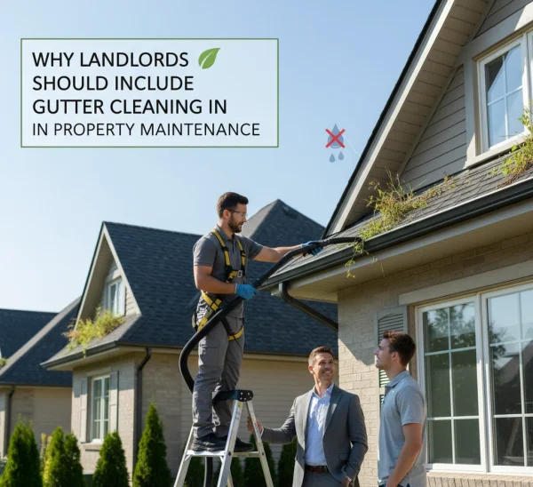 Why landlords should include gutter cleaning in property maintenance